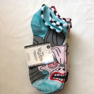 Disney villains 6 piece sock set